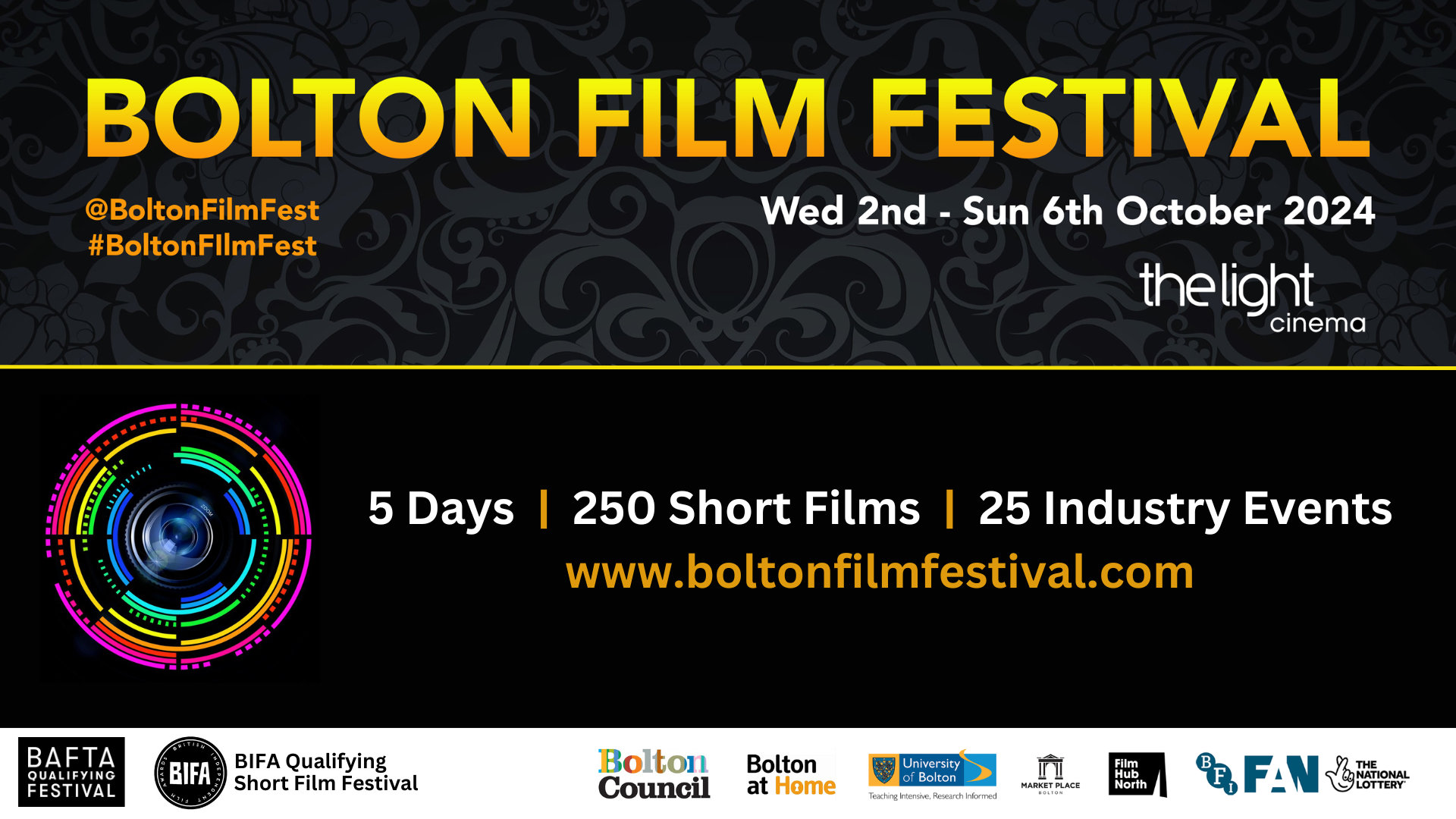 Bolton film fest banner