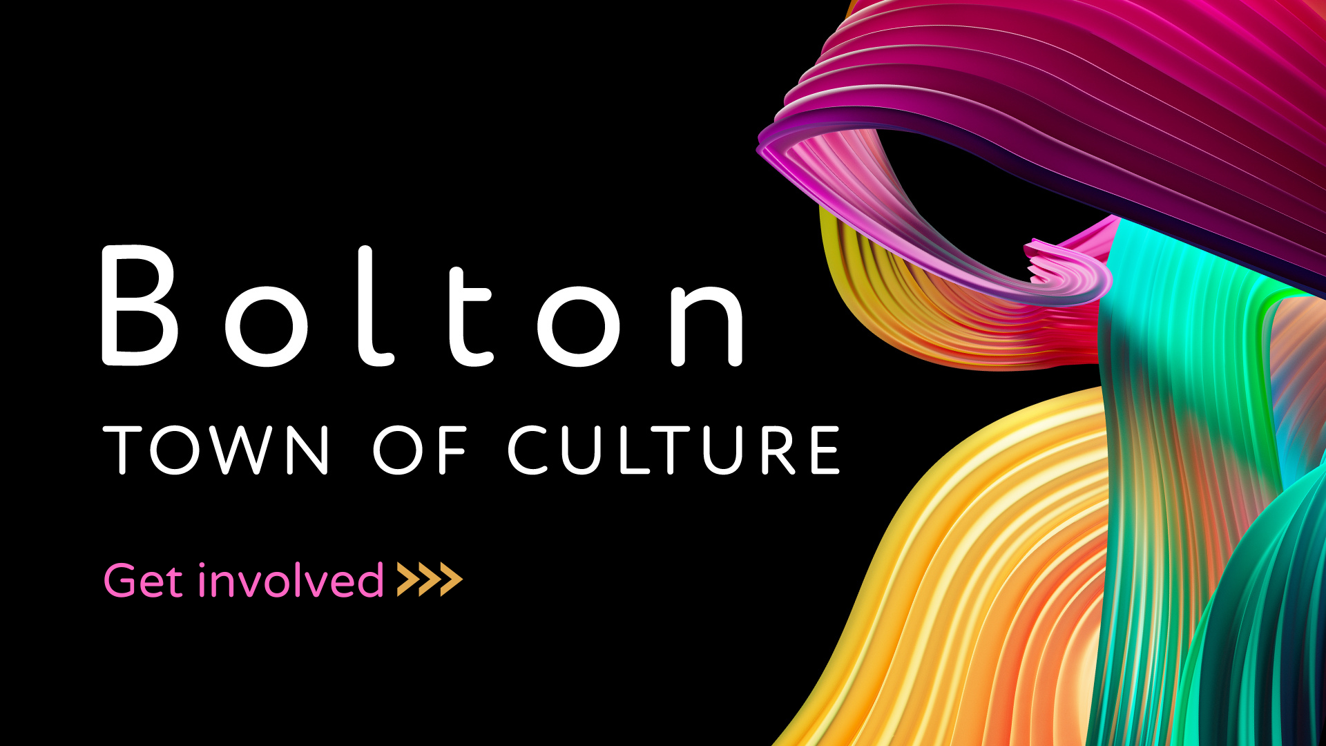 Bolton town of culture website banner